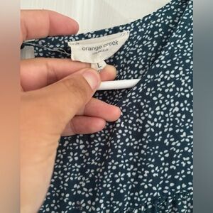 Orange Creek Teal Dress